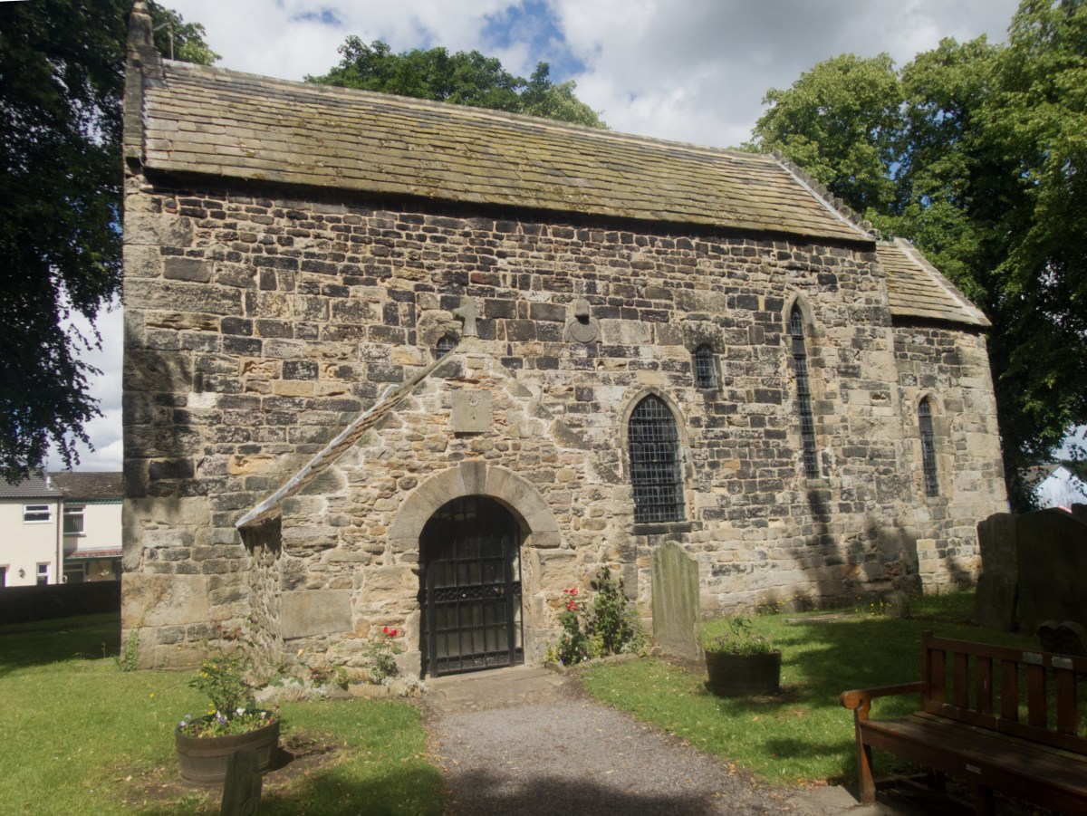 Rosebay (Willowherb) and Escomb Church&nbsp;Co.Durham